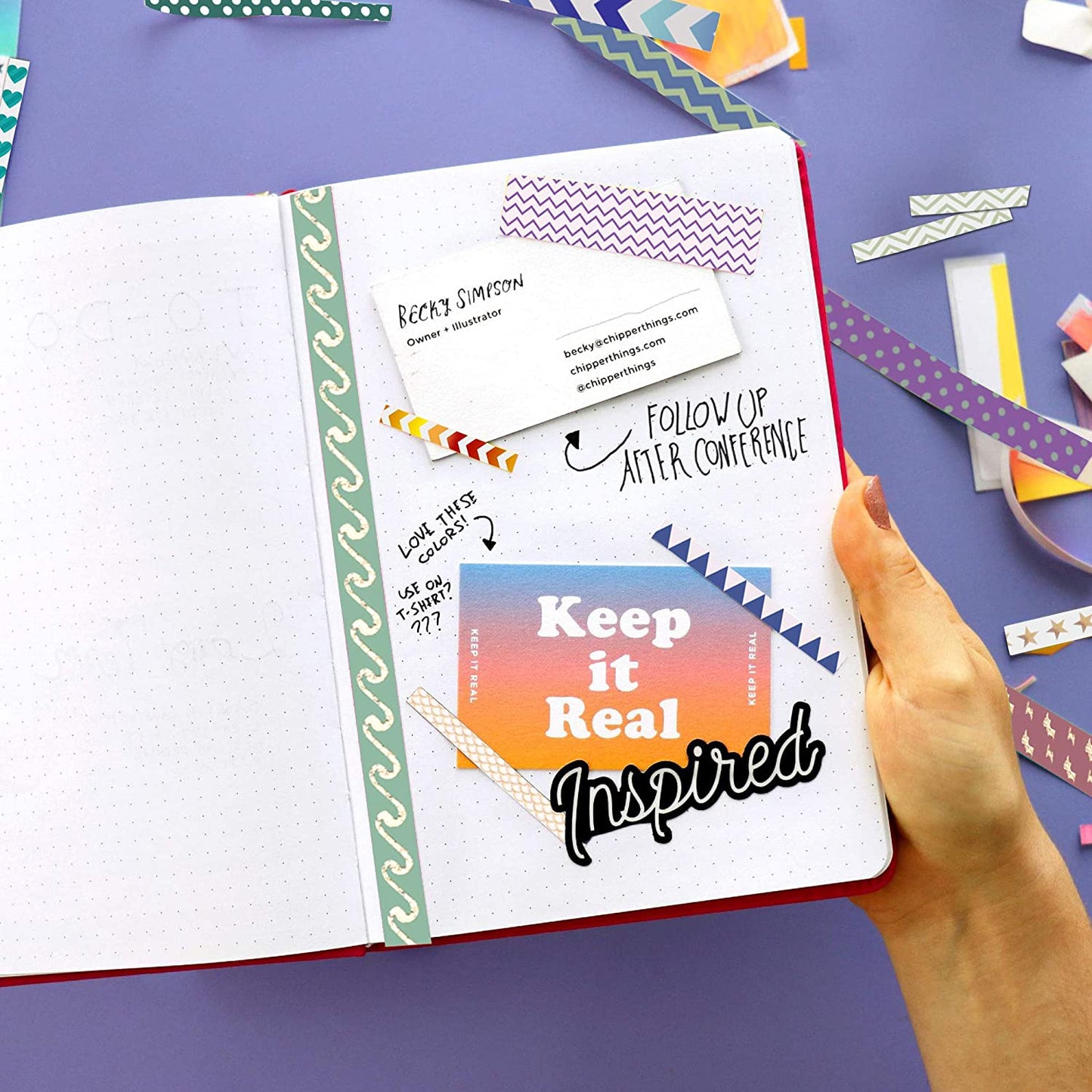 Cute 48 Rolls Washi Tape Set,Foil Gold Thin Decorative Masking Washi Tapes,3MM Wide DIY Paper Tape for DIY Craft Scrapbooking Gift Wrapping Planner