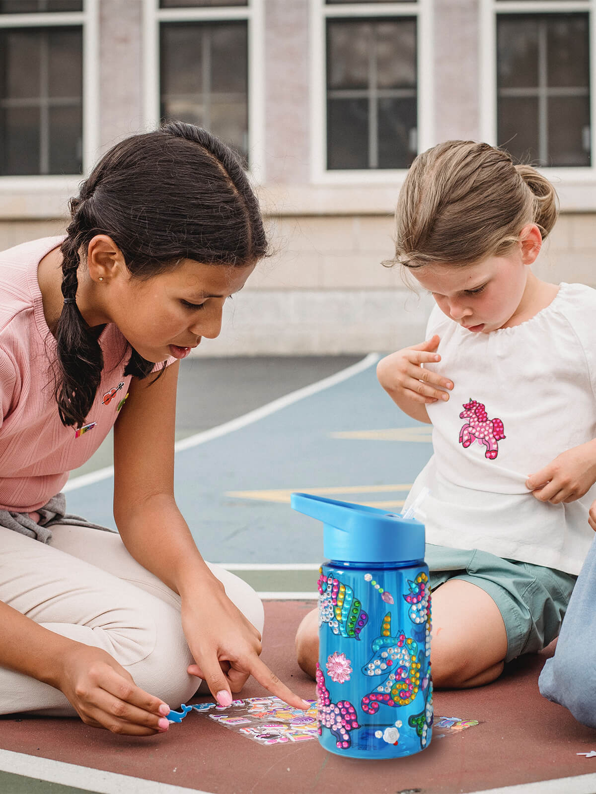 Decorate Your Own Water Bottle for Girls Age 6-8 - Cool 6 Year Old Girl Gifts Idea